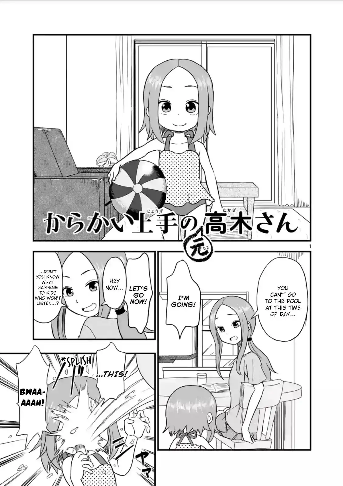 Karakai Jouzu no (Moto) Takagi-san Chapter 10 1